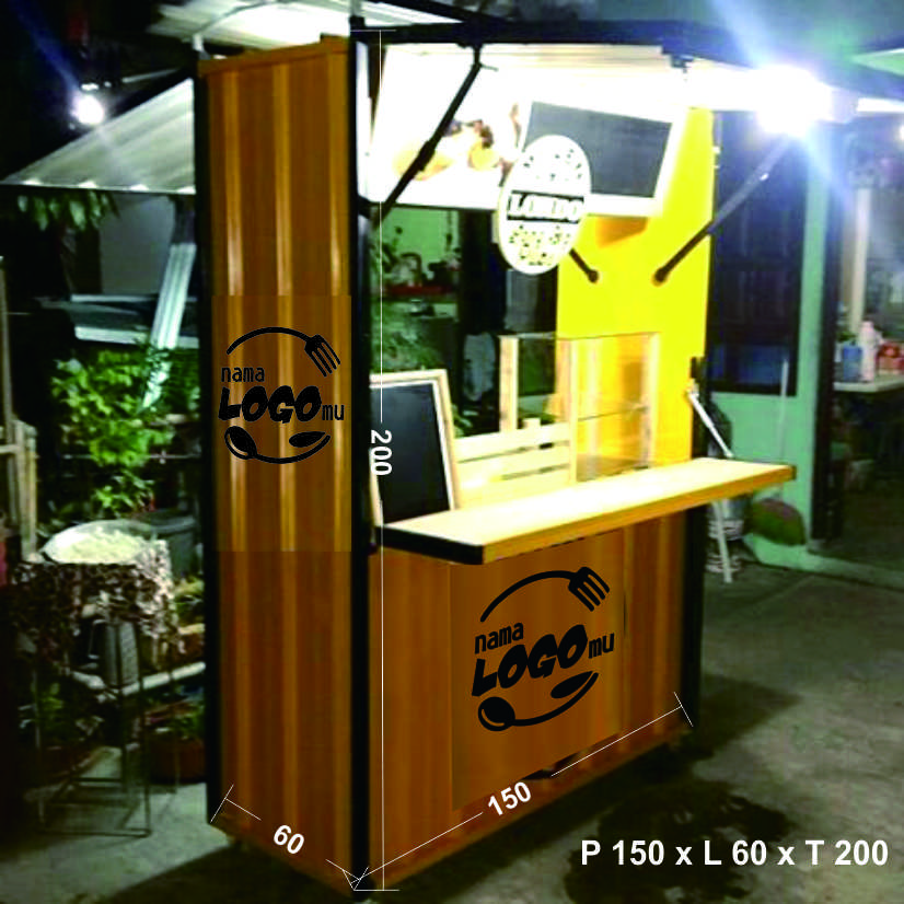 harga booth container