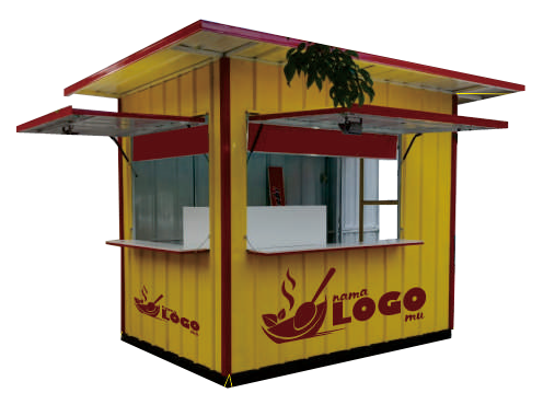 Booth Franchise Di Samosir Booth Container